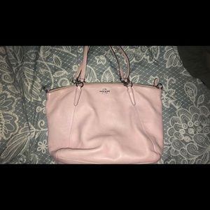 Authentic Ballet pink coach purse.